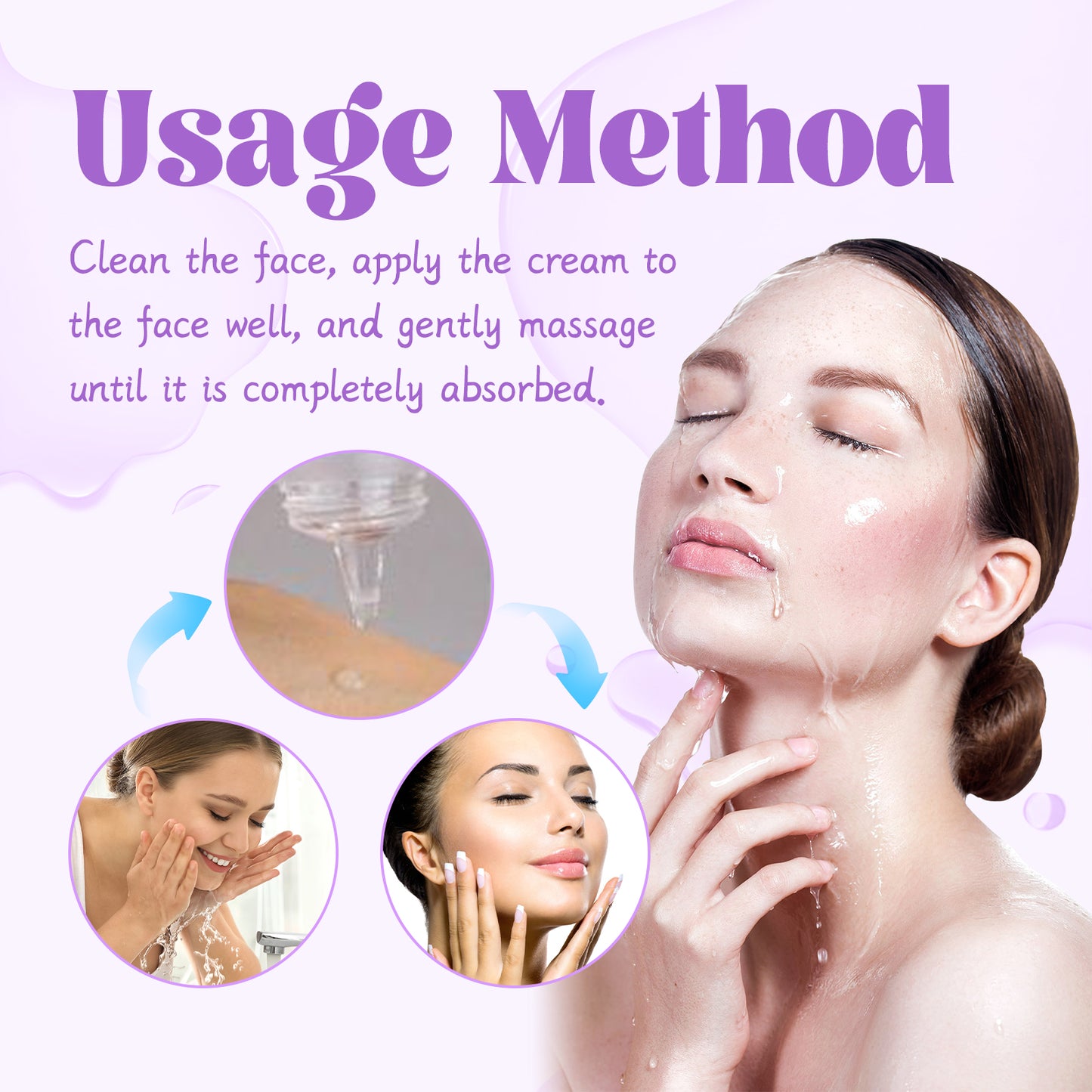Peptide Anti Aging Face Lift Cream, Hydrating And Moisturizing Facial Cream For Fine Lines And Pores