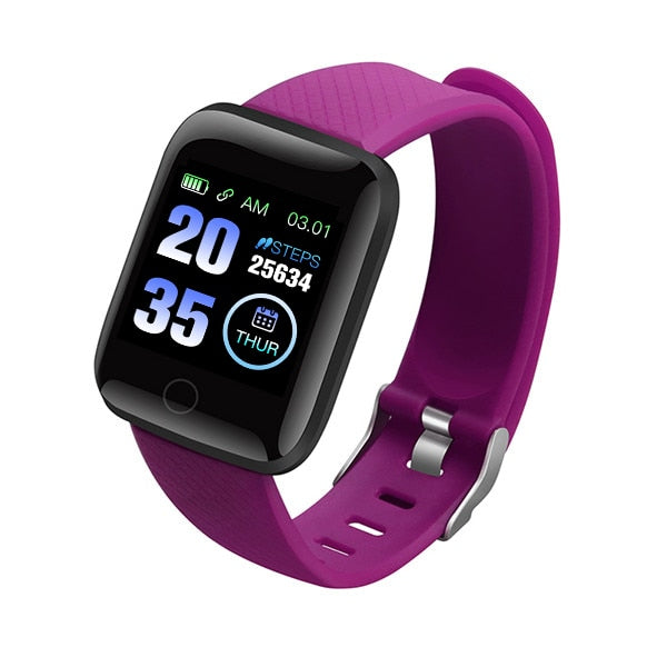 D20 Sport Smartwatch Men Women Bluetooth Heart Rate Blood Pressure Monitor Waterproof Y68 Smart Watch Kids Watch For Android IOS