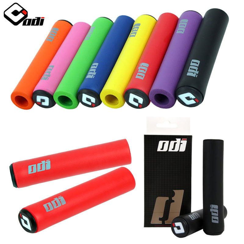 ODI Silicone Handlebars Mountain Road Folding Bicycle Handlebars Ultra-Light Shock-Absorbing Dirt-Resistant Bicycle Handlebars