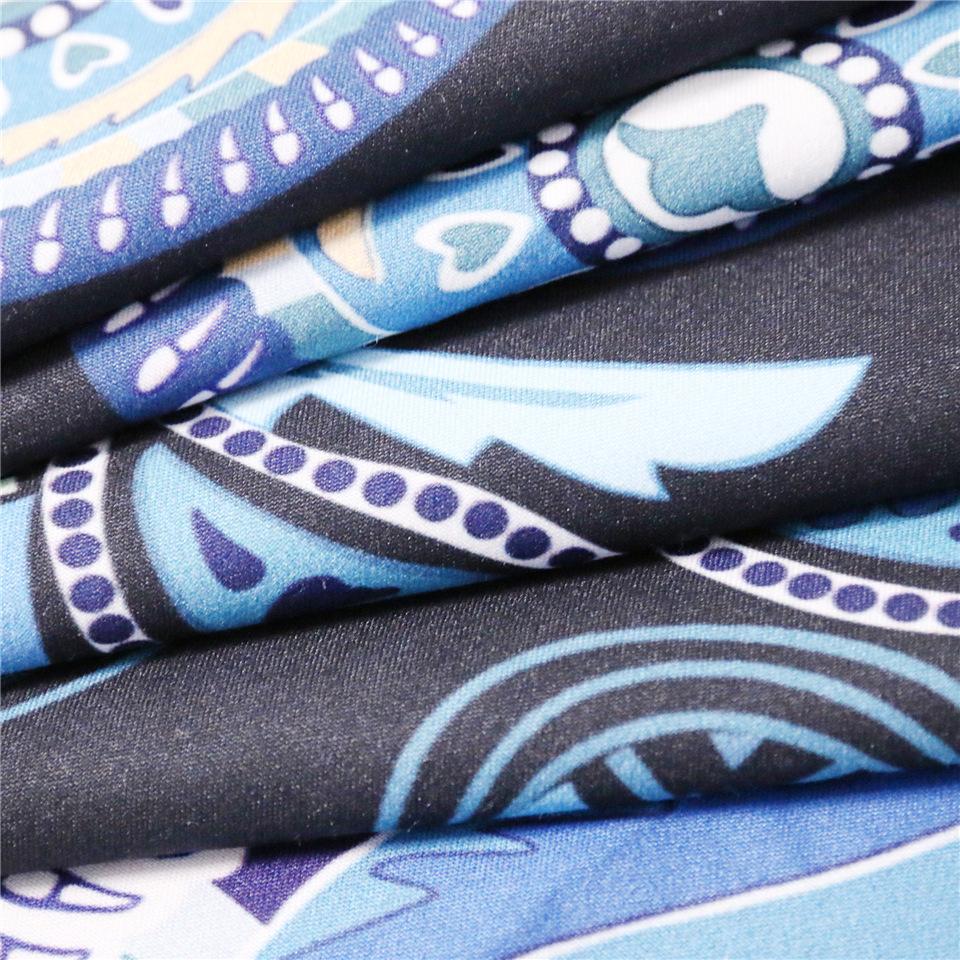 Bedding  Pillowcase Blue Peacock Bohemian 3D Print Pillow Case Pillow Bedding