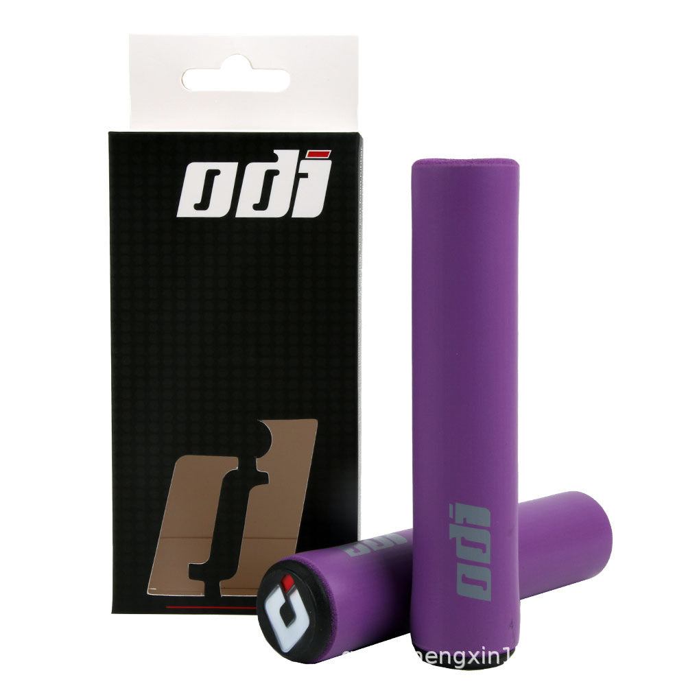 ODI Silicone Handlebars Mountain Road Folding Bicycle Handlebars Ultra-Light Shock-Absorbing Dirt-Resistant Bicycle Handlebars