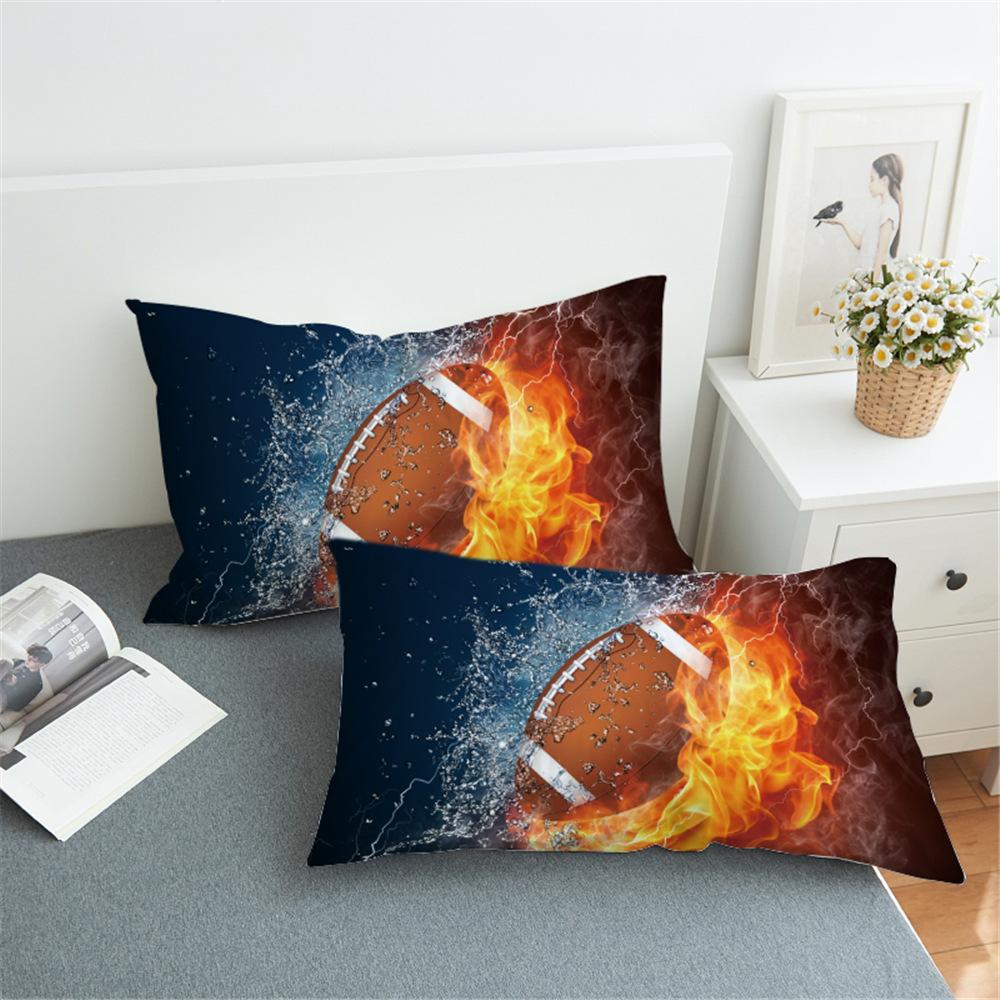 Bedding  Pillowcase Rugby 3D Print Pillow Case Pillow Bedding