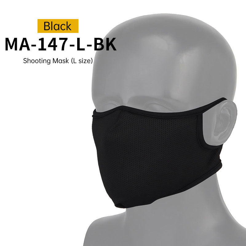 WoSporT shooting mask silicone mask tactical multifunctional cycling half face breathable face protection mask