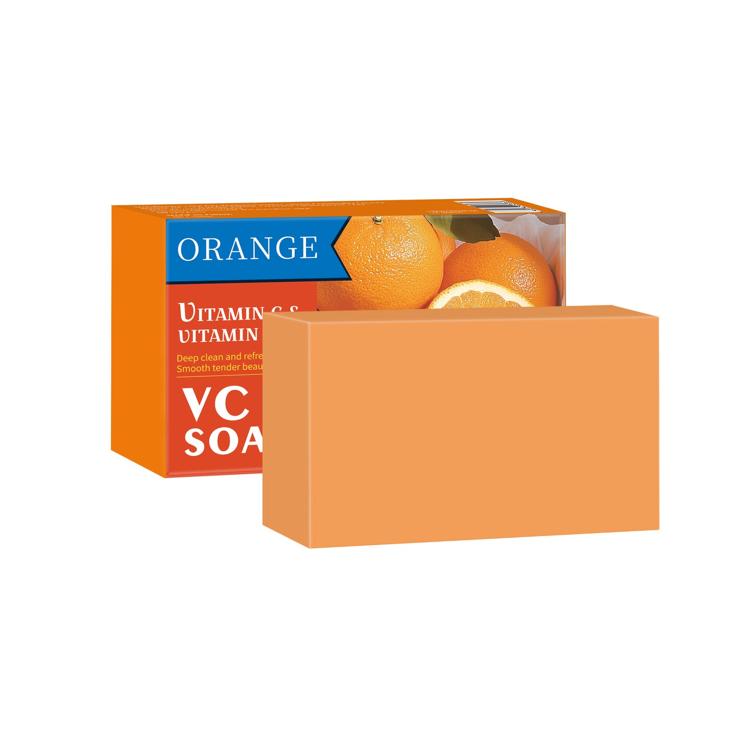 Turmeric Soap Rice Soap VC Handcrafted Cold-Pressed Soap for Cleansing Bathing and Face Washing
