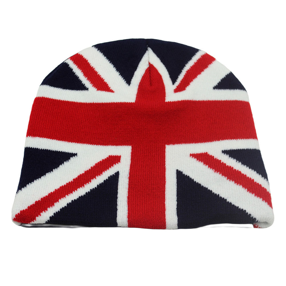 British Flag Rice Jacquard Knitted Hat Warm Knitted Hat Cold Hat
