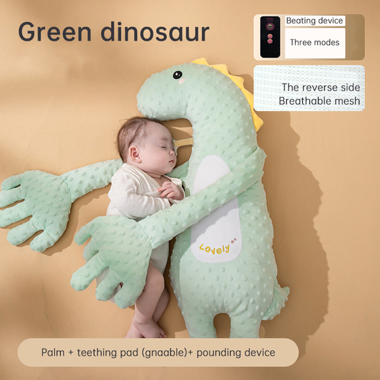 Babycare Soothing Sleep Aid: Anti-Moros Reflex Pillow and Patting Toy