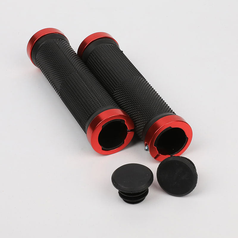 Mountain Bike Grip Riding Equipment Bicycle Bilateral Locking Grips Round Bicycle Grips
