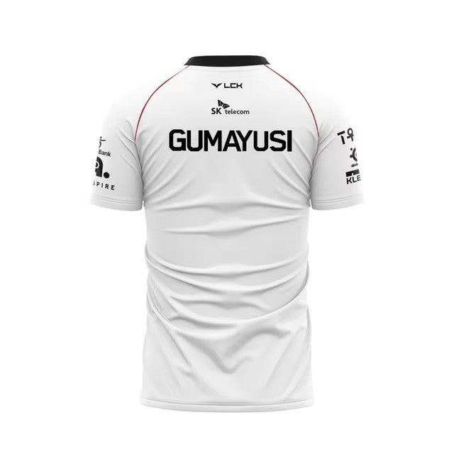 Fashionable 3D printed men's street versatile sports mesh jersey short sleeved T-shirt