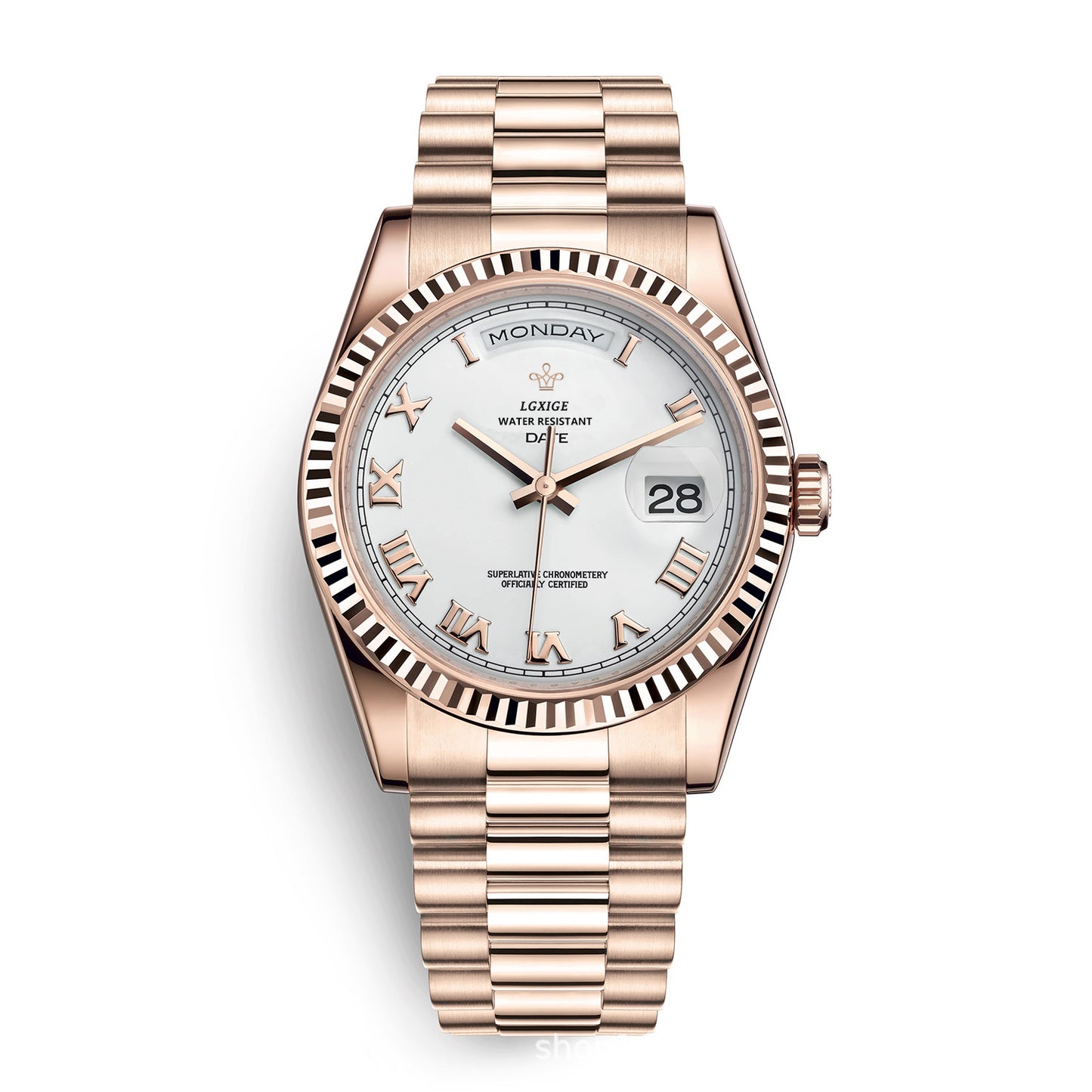 Fashion Style + Brand + Classic Sunday Calendar Watch + Men's Quartz Watch + Waterproof Wristwatch