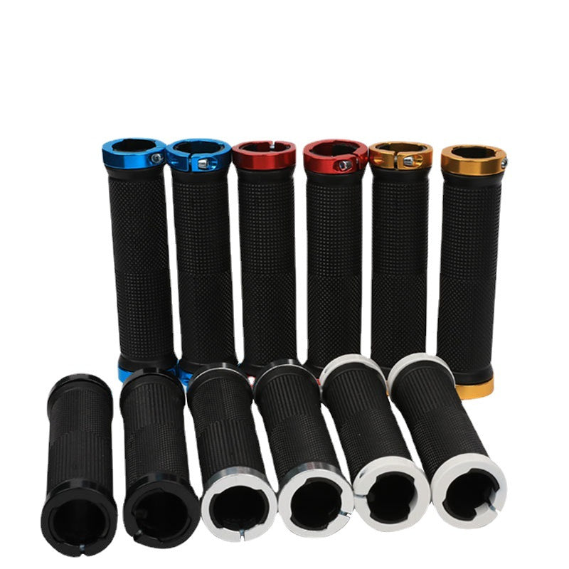 Mountain Bike Grip Riding Equipment Bicycle Bilateral Locking Grips Round Bicycle Grips