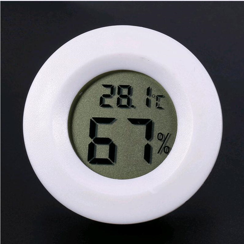 Mini Digital LCD Termometro Igrometro Tester di Umidità di Temperatura Detector Bambino Misurazione Ambientale