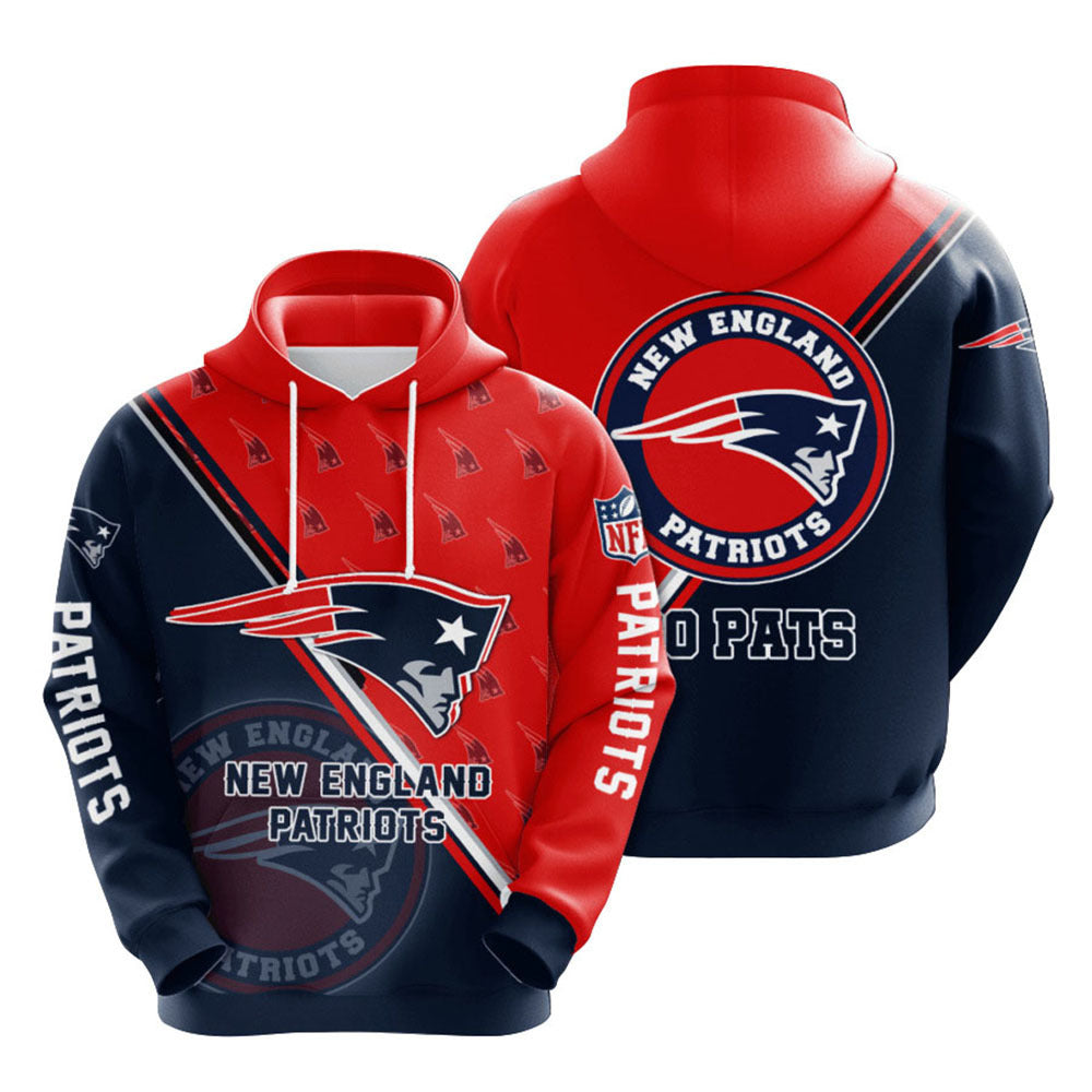 American 3D digital printed loose and fashionable hooded sweatshirt trendy brand