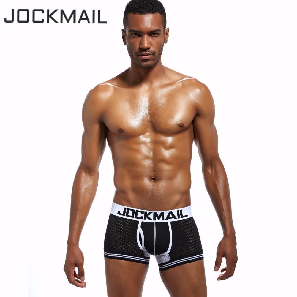JOCKMAIL  Mens Sexy calzoncillos hombre Boxer Briefs