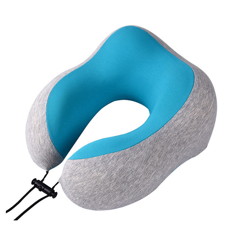 U Shaped Pillow Memory Cotton Travel Pillow Neck Protection Pillow Aircraft Nap Neck Protection Pillow Storage Magnetic Cloth