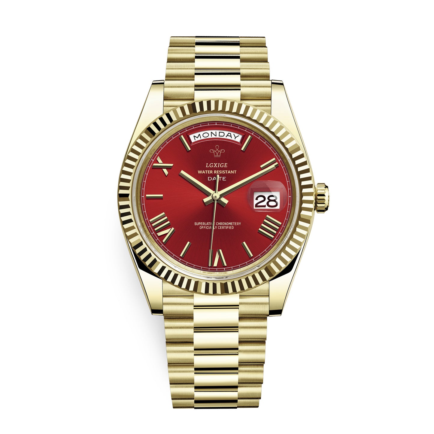 Fashion Style + Brand + Classic Sunday Calendar Watch + Men's Quartz Watch + Waterproof Wristwatch