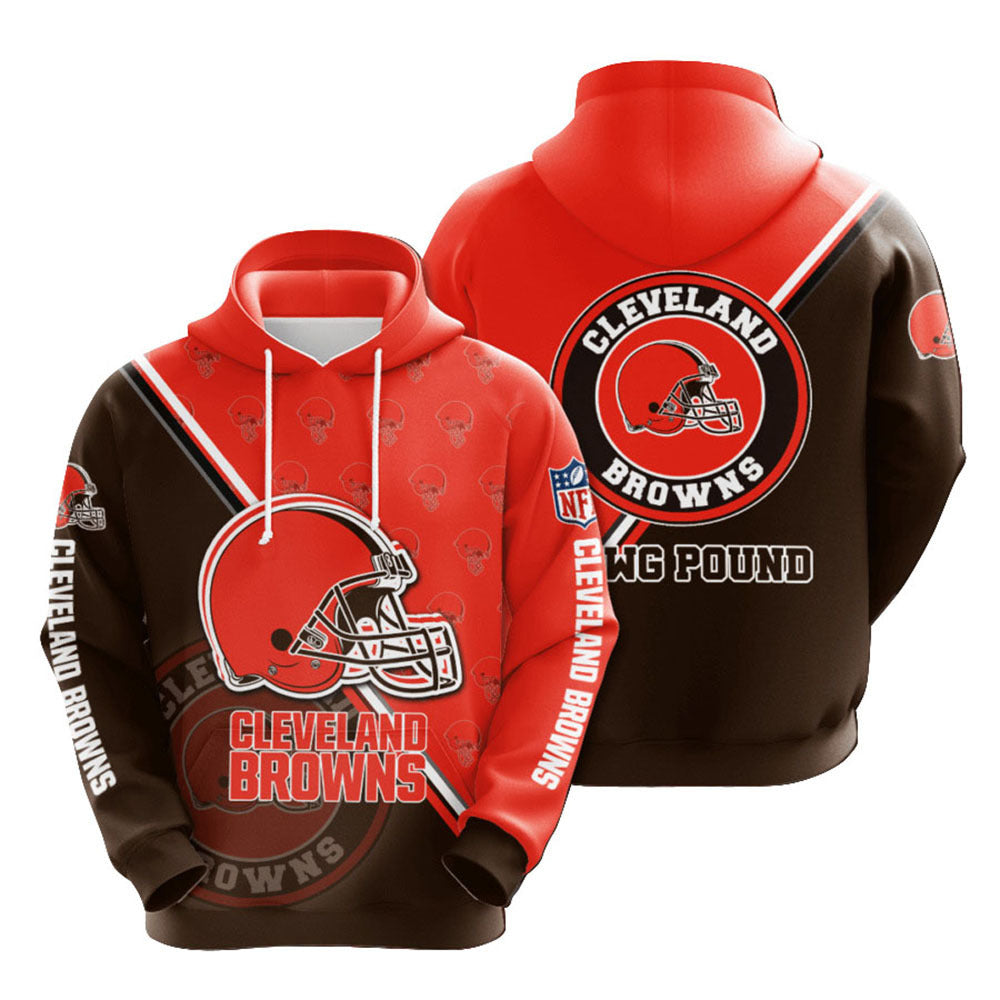 American 3D digital printed loose and fashionable hooded sweatshirt trendy brand