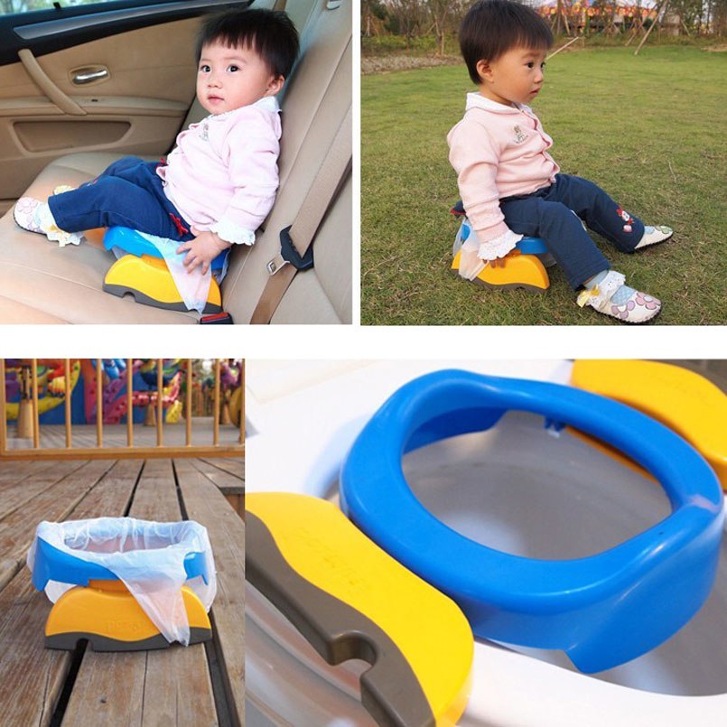 Di Corsa del bambino Vasino Sedile 2 in1 Portatile Sedile del Water Bambini Confortevole Assistente Multifunzionale Ecologico Sgabello