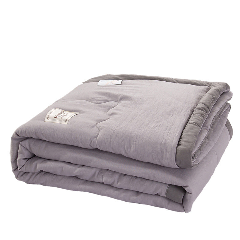 Washed Cotton Summer Cool Quilt Gift Quilt Single Double Air Conditioner Quilt Summer Quilt Thin Quilt