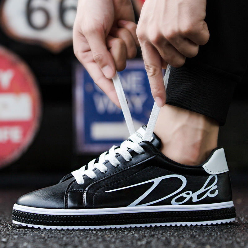 Versatile flat casual shoes student sports board shoes