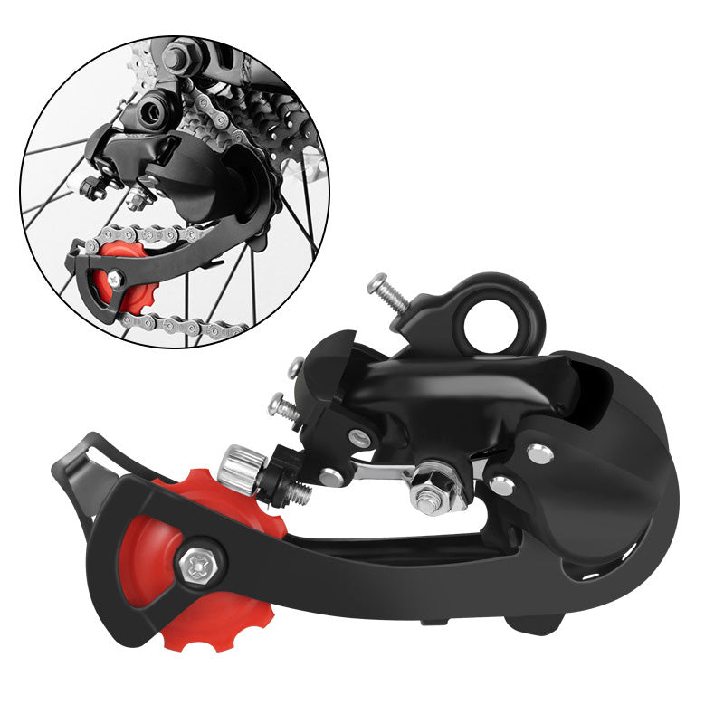 Mountain Bike Gear Shifter 21/24-Speed Brake Handle Bicycle Shift 7/8-Speed Aluminum Alloy One-Piece Handle