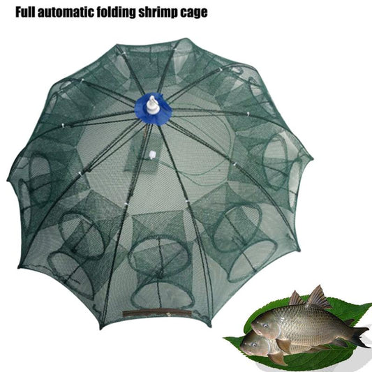 20 Holes Crayfish Cast Folding Fishing  Nets