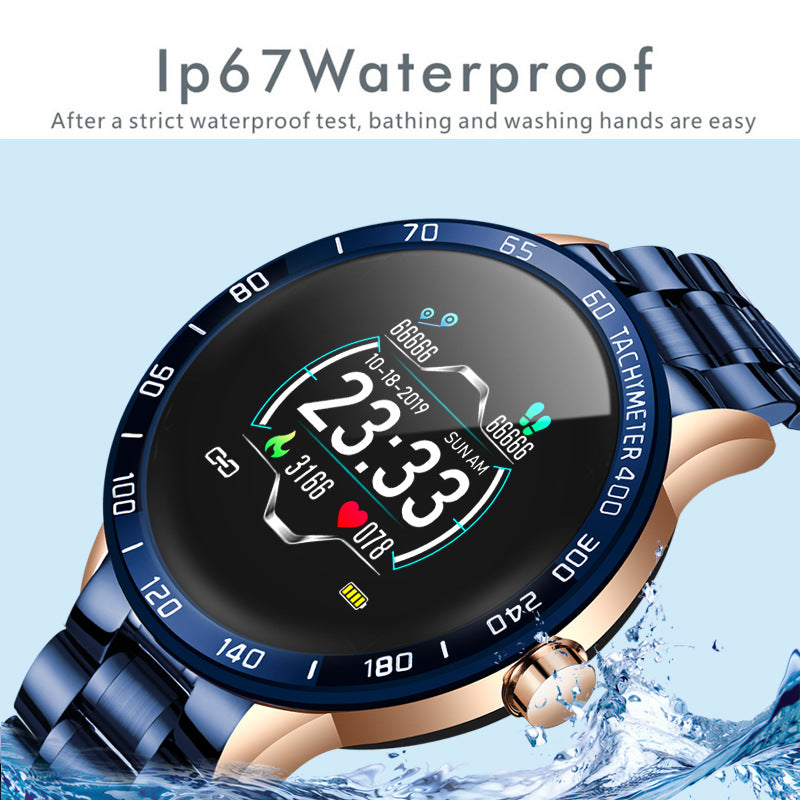 Multifunctional Smart Bracelet Heart Rate Meter Step Blood Pressure Detection Watch
