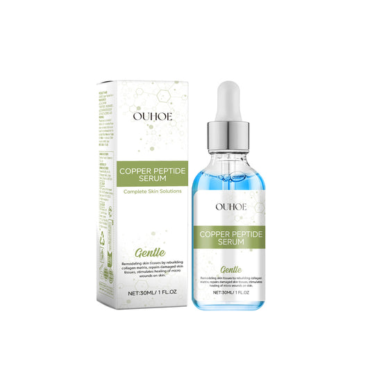 Copper Peptide Serum, Hydrating Brightens The Moist Firming Skin Fade Out Fine Lines Shine White Essence