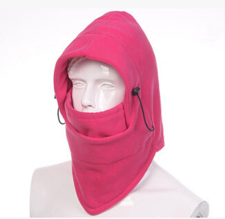 Outdoor Cycling Thermal Cap Cycling Face Protection Neck Windproof Fleece Cap