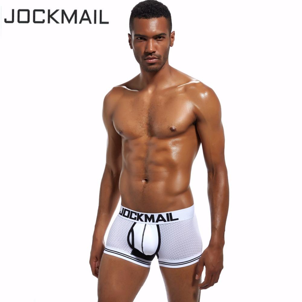 JOCKMAIL  Mens Sexy calzoncillos hombre Boxer Briefs