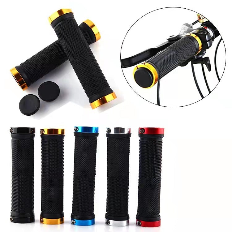 Mountain Bike Grip Riding Equipment Bicycle Bilateral Locking Grips Round Bicycle Grips