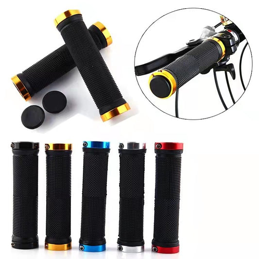Mountain Bike Grip Riding Equipment Bicycle Bilateral Locking Grips Round Bicycle Grips