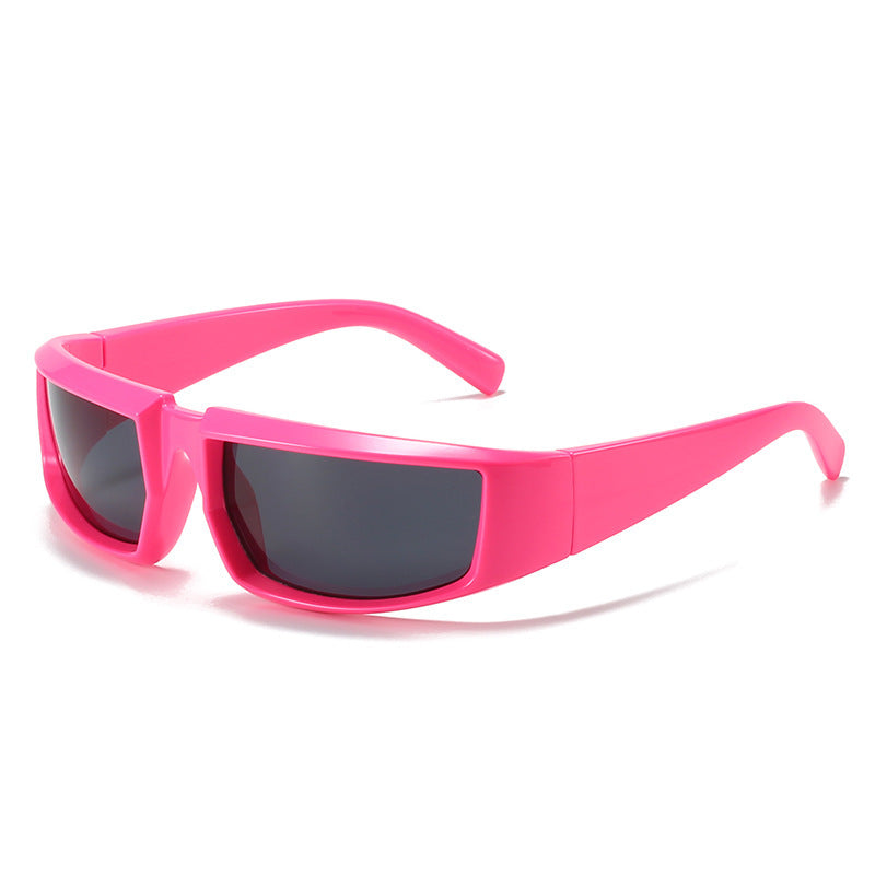 Sunglasses Men's Steam Punk Sunglasses Women's Anti Ultraviolet Personalized Riding Glasses