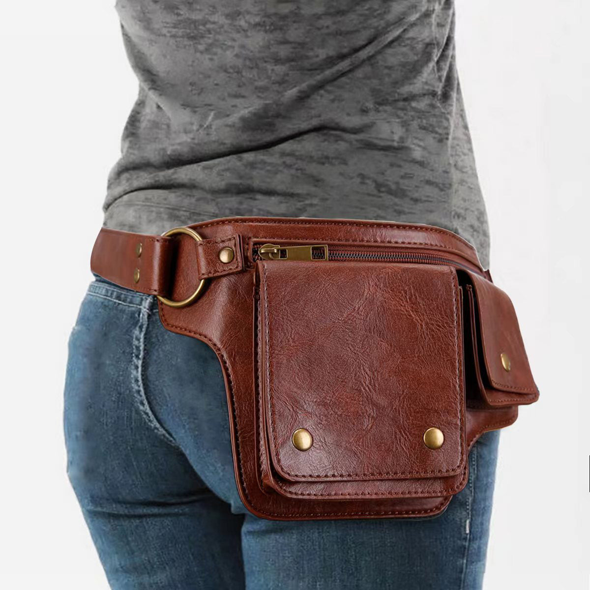 Outdoor sports bag sports bag adjustable shoulder bag waist bag