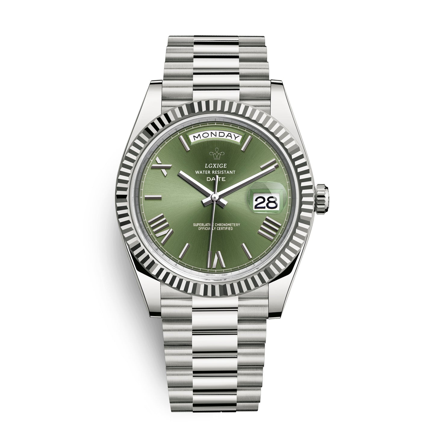 Fashion Style + Brand + Classic Sunday Calendar Watch + Men's Quartz Watch + Waterproof Wristwatch