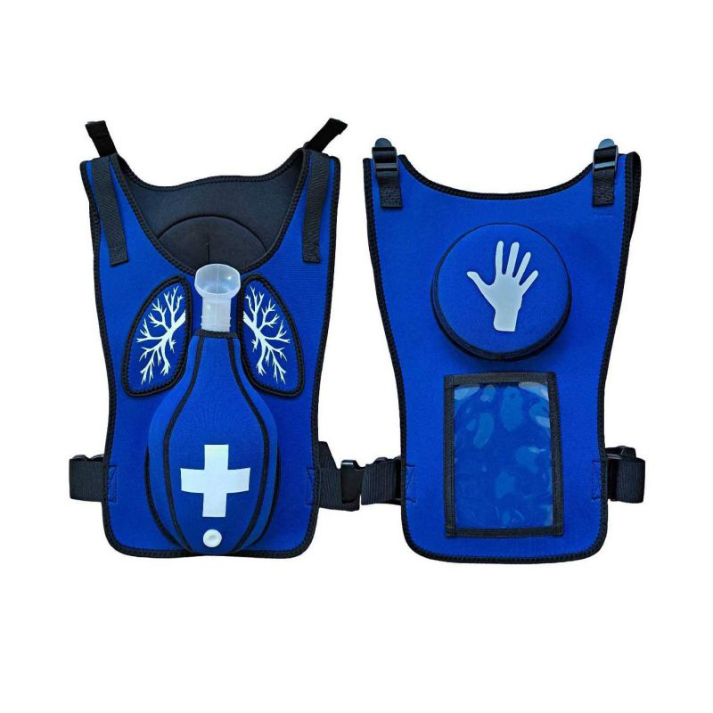 Adult and Child Heimlich Maneuver Training Vest for Choking First Aid and Airway Obstruction Simulation
