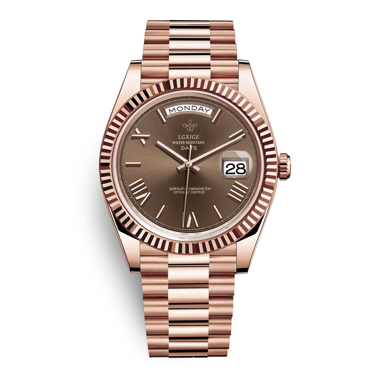 Fashion Style + Brand + Classic Sunday Calendar Watch + Men's Quartz Watch + Waterproof Wristwatch