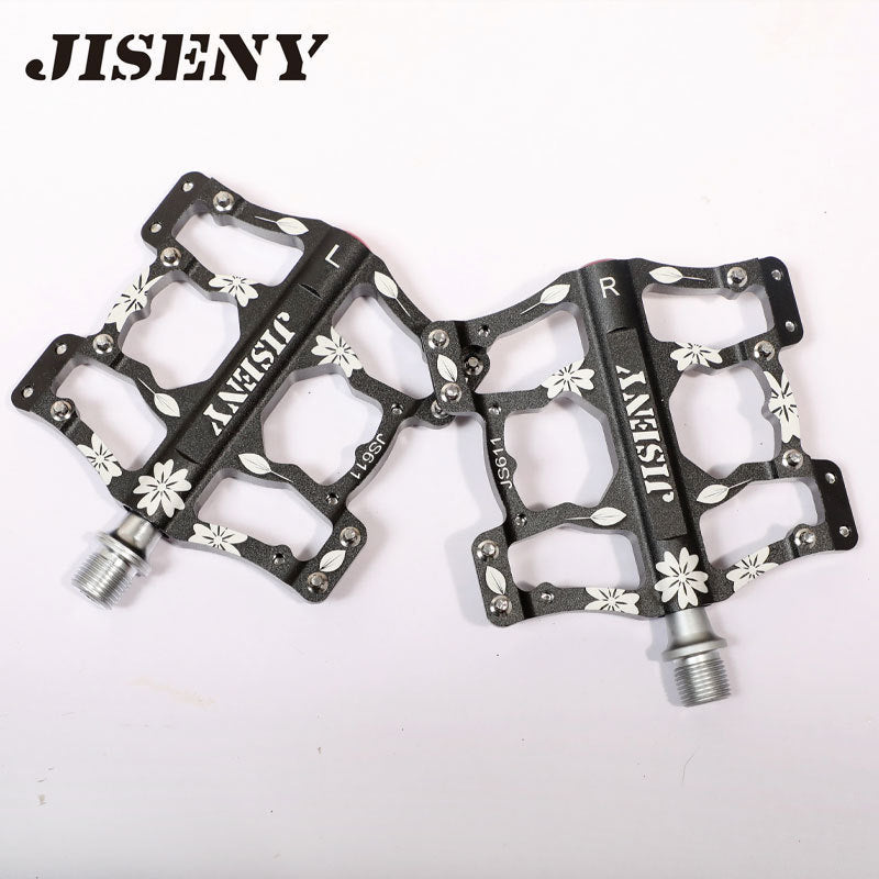 Bicycle Pedal Three Peilin Mountain Bike Road Bike Pedal Aluminum Alloy Three Bearings