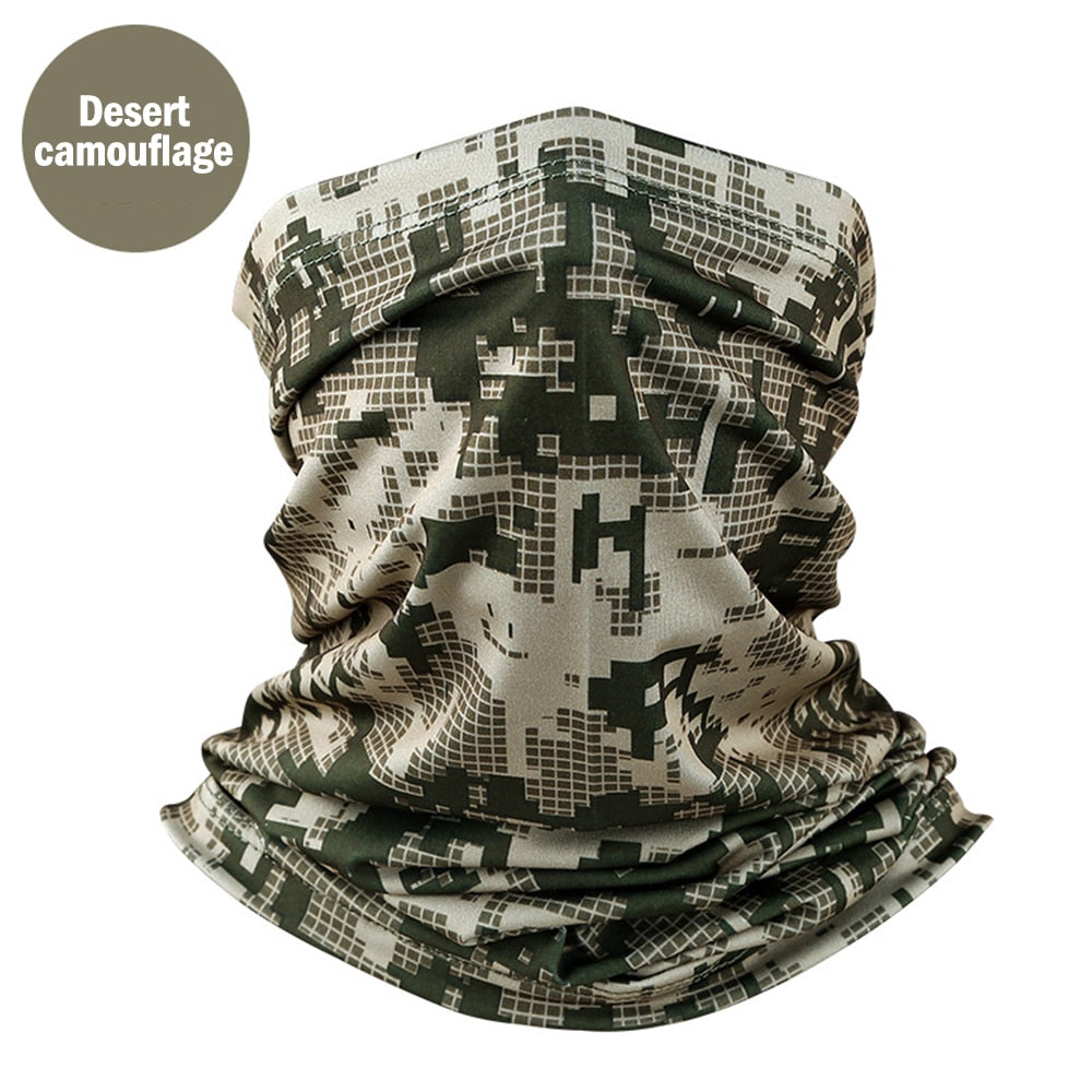 Camping Hiking Scarves Cycling Sports Bandana Outdoor Headscarves Riding Headwear Men Women Scarf Neck Tube Magic Scarf