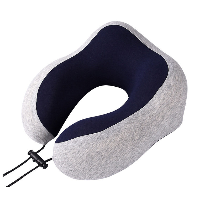 U Shaped Pillow Memory Cotton Travel Pillow Neck Protection Pillow Aircraft Nap Neck Protection Pillow Storage Magnetic Cloth