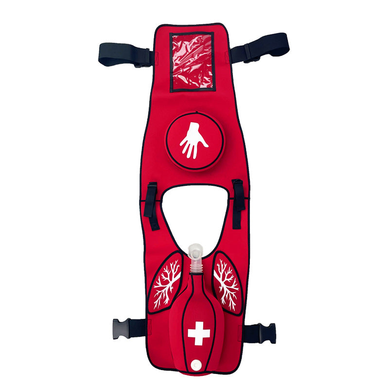 Adult and Child Heimlich Maneuver Training Vest for Choking First Aid and Airway Obstruction Simulation