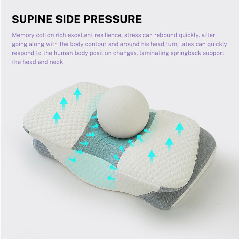 New Space Memory Cotton Butterfly Pillow Protects Cervical Spine with Slow Rebound Pillow Core Hotel Pillow