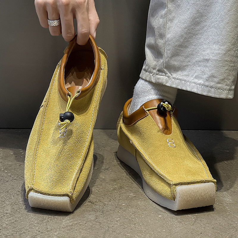 Lefu leisure lazy person steps on a set of shoes
