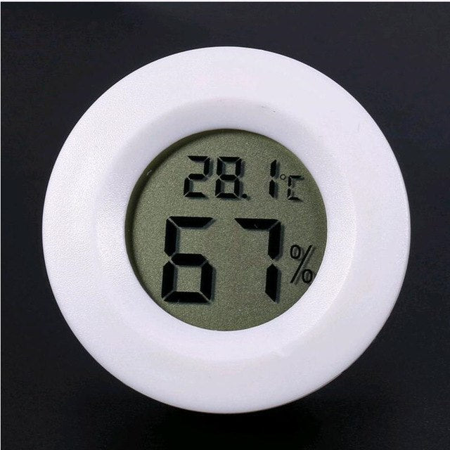 Mini Digital LCD Termometro Igrometro Tester di Umidità di Temperatura Detector Bambino Misurazione Ambientale