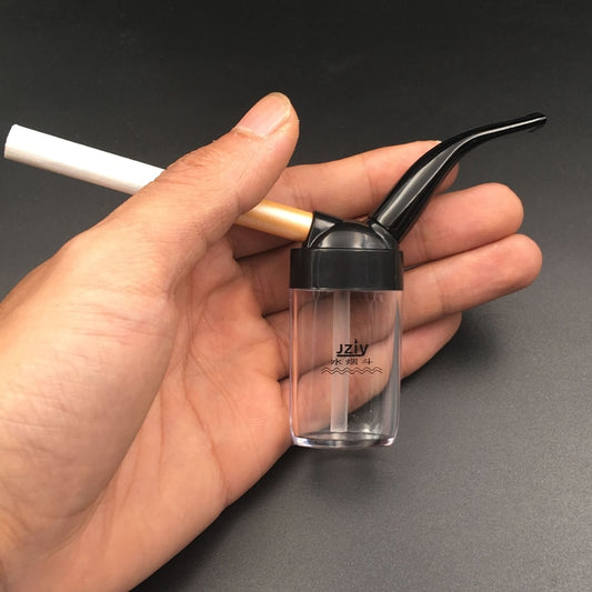 High Quality Pocket Size Mini Pipe Water Filter Cigarette Smoking Pipe Hookah Filter Outdoor Tools