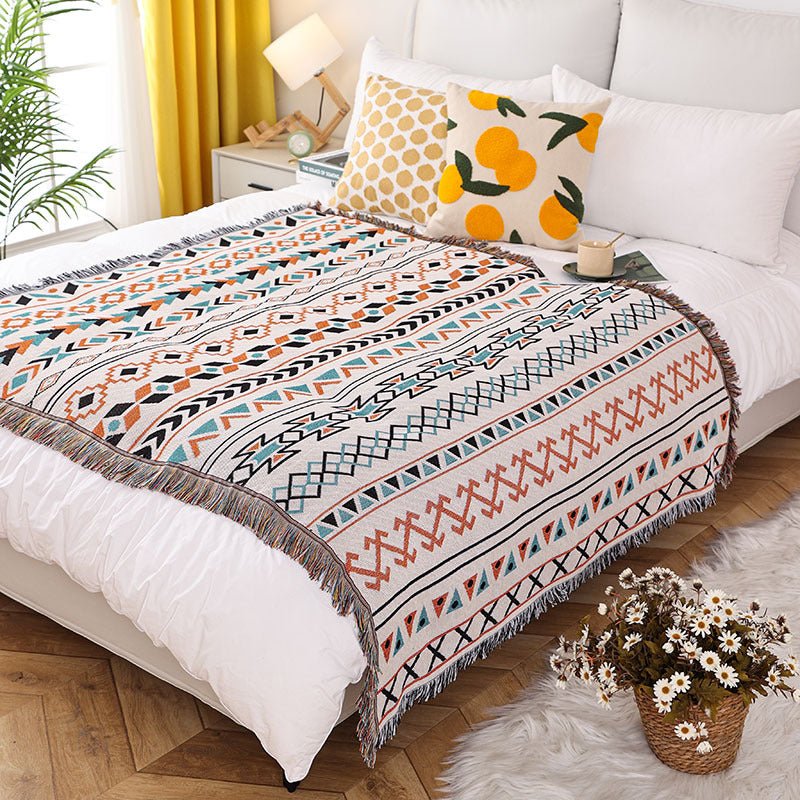 Artistic Sketch Throw Blanket, Camping Blanket, Leisure Blanket, Nap Blanket, Sofa Throw, Picnic Blanket, Bed End Blanket