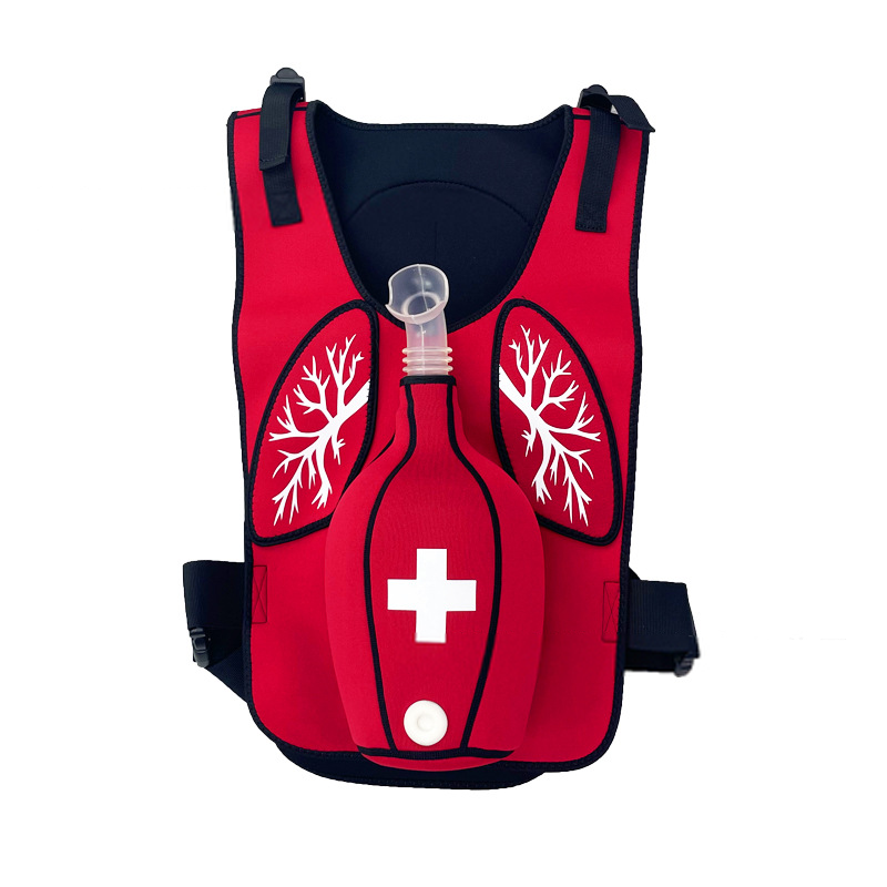 Adult and Child Heimlich Maneuver Training Vest for Choking First Aid and Airway Obstruction Simulation