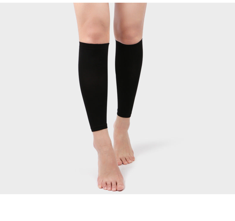 Seamless sports calf protection socks sweat resistant pressure socks women's leg covers