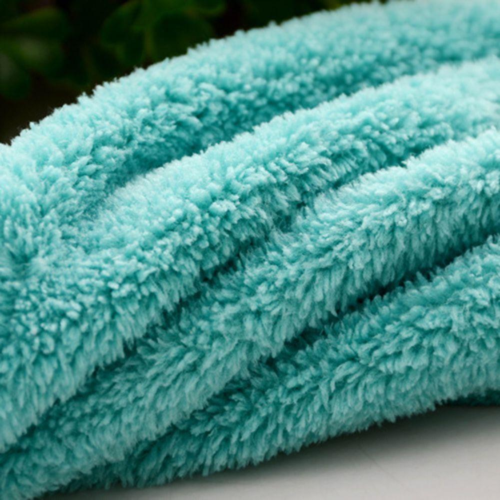 Thick Microfiber Hand Towel Kitchen Bathroom Hanging Cloth Towel Soft Absorbent Fashion Housewife Gift