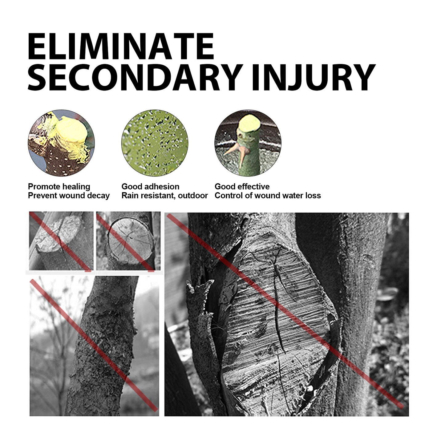 Yegbong Tree Wound Dressing, Seed Fruit Tree Callus Supplement Root Plant Application Agent