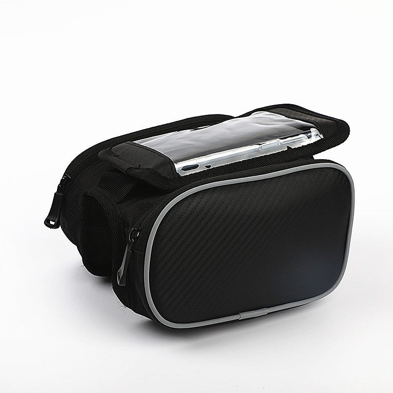 Mobile Phone Touch Screen Bag Top Tube Front Beam Saddle Mountain Waterproof Bilateral Bicycle Bag